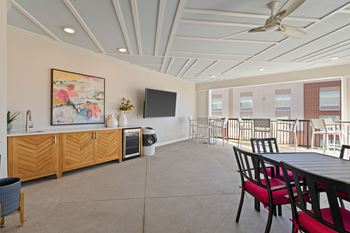 Fourth floor outside terrace