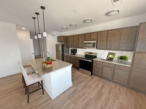 Greenville apartment for rent - Gordon Street Lofts Kitchen with Stainless Steel Appliances,