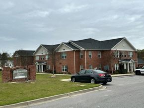 Columbia apartment for rent - A car parked in front of Jackson Creek Station