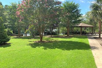 Columbia apartment for rent - A gazebo sits in the middle of a grassy area.