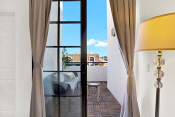 Private balcony