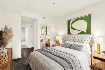 9 Foot high ceilings & 14 foot ceilings on top floor