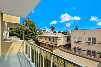 Private balcony