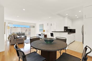 Large, open kitchens