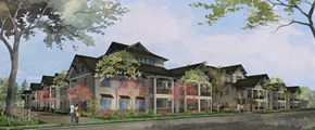 Murrieta apartment for rent - A rendering of Oak View Ranch apartment community