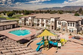 San Bernardino apartment for rent - Valencia Vista Aerial View