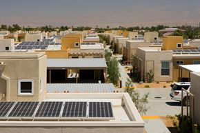 La Quinta apartment for rent - Vista Dunes Courtyard Homes Roof and Solar Panels