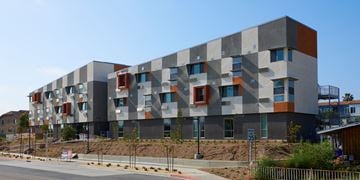 San Diego apartment for rent - the building in which the apartment is located