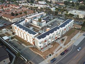 San Diego apartment for rent - San Ysidro Senior Village Drone View