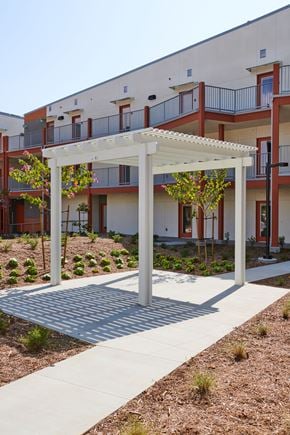 San Diego apartment for rent - San Ysidro Senior Village Outdoor Area