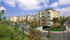 San Diego apartment for rent - Vista Terraza Parking Lot and Garage View