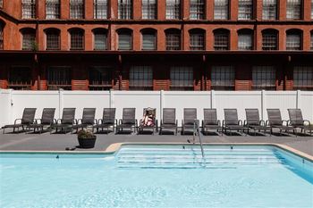 Sparkling swimming pool