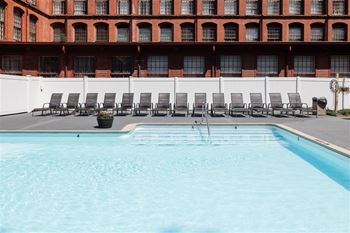 Sparkling swimming pool