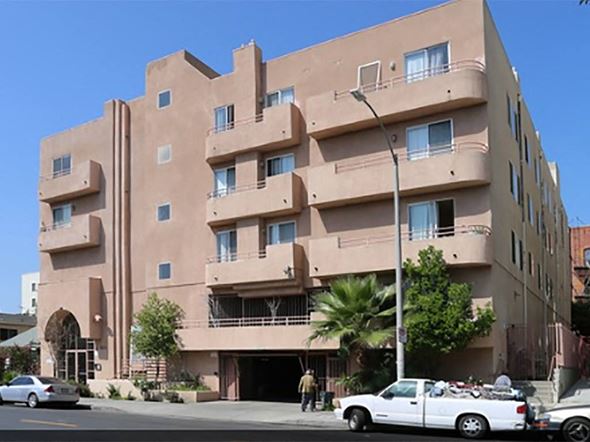 Los Angeles apartment for rent - the building in which the apartment is located