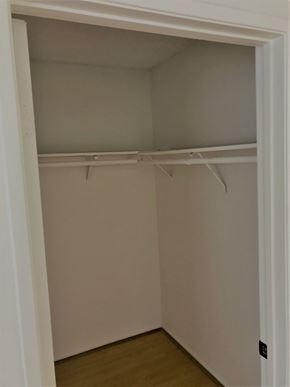 Los Angeles apartment for rent - the closet in the 2nd bedroom is empty