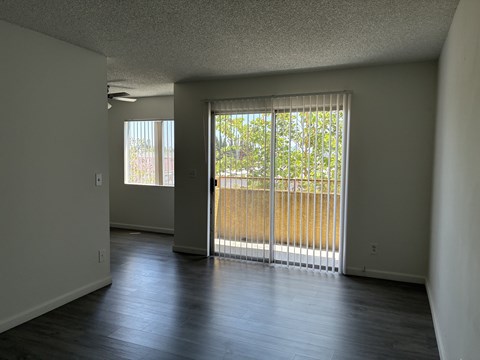 Floor plan for 1 bed, 1 bath, 600 sqft