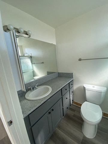Floor plan for studio, 1 bath, 600 sqft