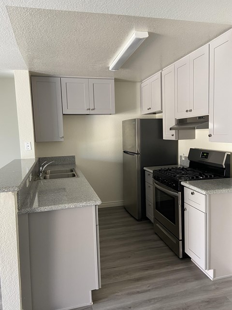Floor plan for 1 bed, 1 bath, 530 sqft