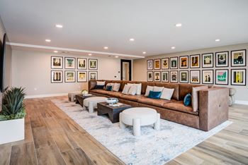 Living area with kitchen