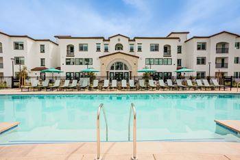 Sparkling pool
