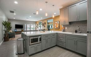 Redlands apartment for rent - Community Clubhouse with a Fully Equipped Kitchen at Redlands Park Apts, Redlands, CA