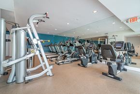 Long Beach apartment for rent - Two Level Fitness Center at Beverly Plaza Apartments, Long Beach