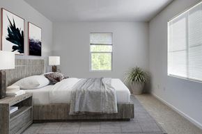 San Ramon apartment for rent - interior model bedroom at Cornerstone at Gale Ranch Apartments, San Ramon, CA
