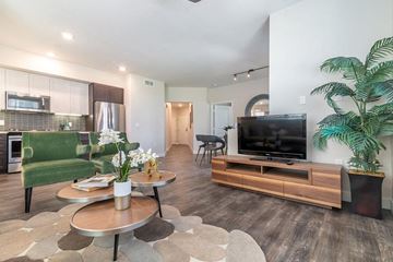 Carlsbad apartment for rent - a living room with a couch and a television
