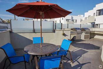 Outdoor shaded area