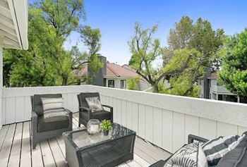 Large balcony