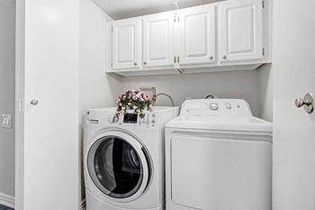 Stacked washer/dryer