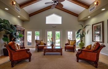 Spacious lobby