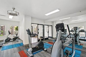 Two level fitness center