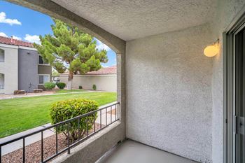 Private patio