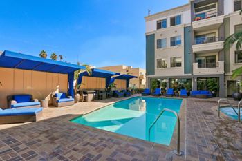 Swimming pool and sundeck