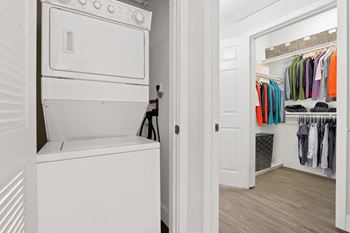 Washer & dryer in every apartment
