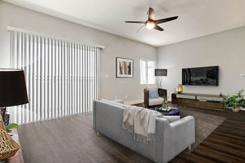 Spacious living room