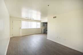 Santa Monica apartment for rent - Sample Unit Living Room/ Dining Room