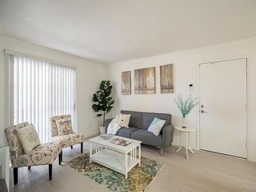 Phoenix apartment for rent - a living room with a couch and a table