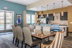 Chino apartment for rent - a dining room and kitchen with a table and chairs