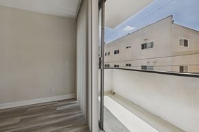 Los Angeles apartment for rent - A room with a view of a building across the way.