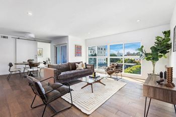 Wood inspired floors throughout