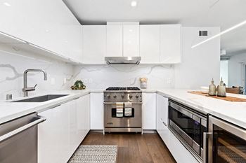 Chef’s kitchen equipped with viking kitchen appliances