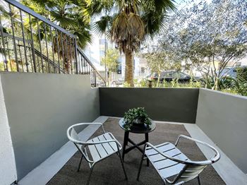 Balcony and patio