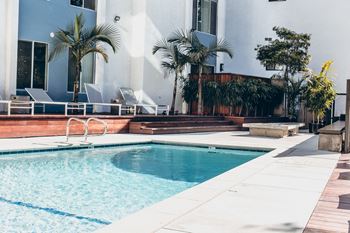 Heated resort-style pool