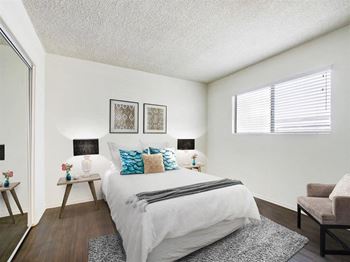 Plank floors throughout