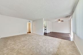 Sherman Oaks apartment for rent - Living room ; Dining area