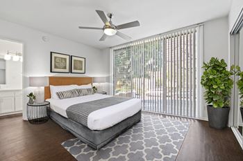 Plank flooring throughout