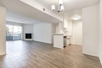 Hardwood inspired flooring in select homes