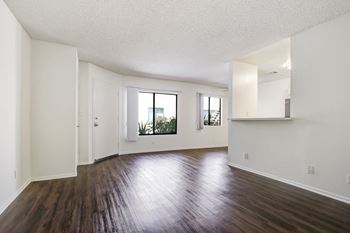 Wood inspired flooring in select homes